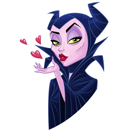 VK Sticker Maleficent #2