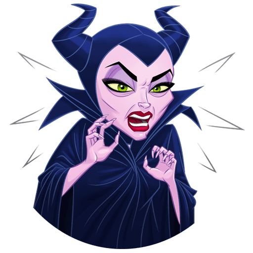 VK Sticker Maleficent #4