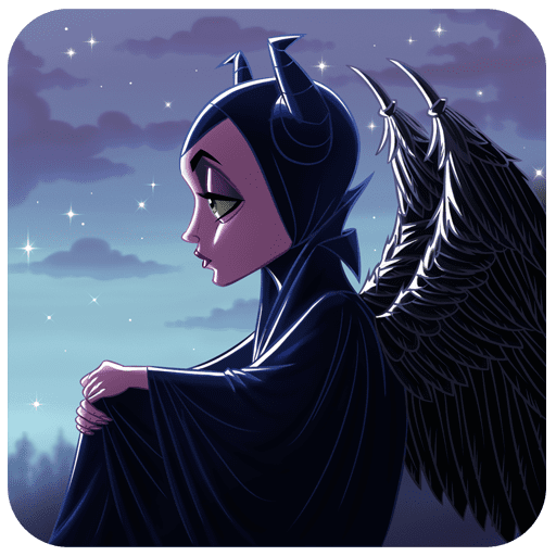VK Sticker Maleficent #24