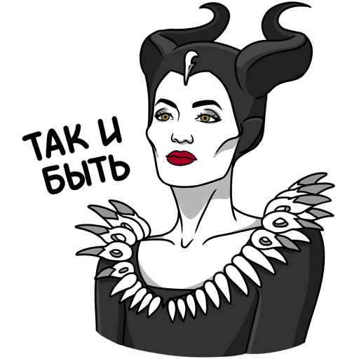 VK Sticker Maleficent: Mistress of Evil #10