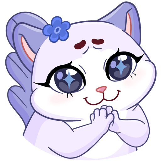 VK Sticker Mew-Meow and Murrmaid #32
