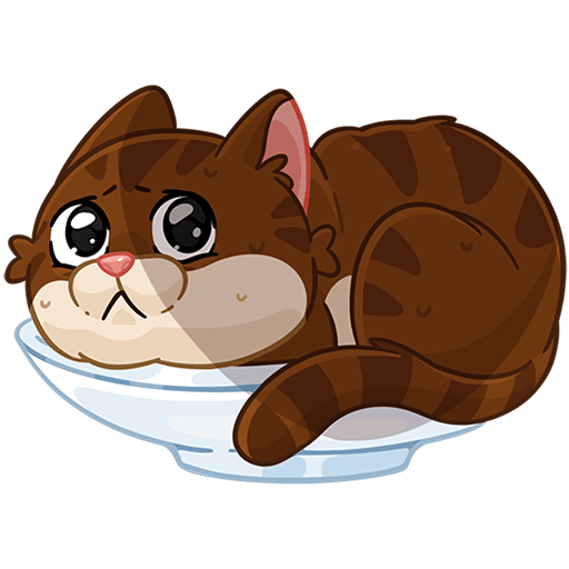 VK Sticker Merchant’s Cat #11