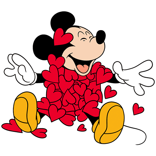 VK Sticker Mickey Mouse #5