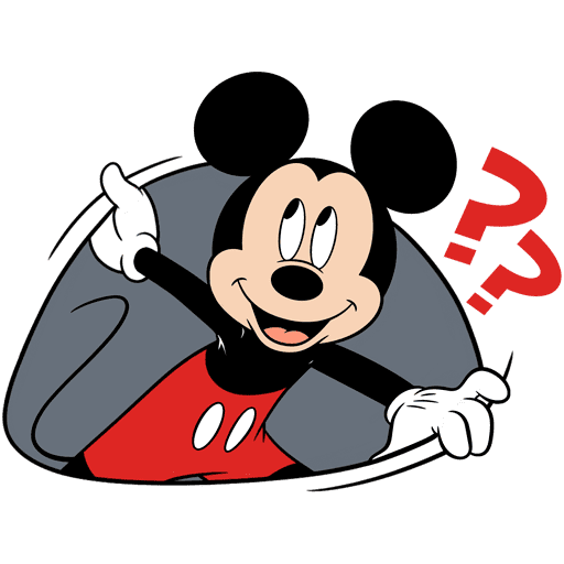 VK Sticker Mickey Mouse #14