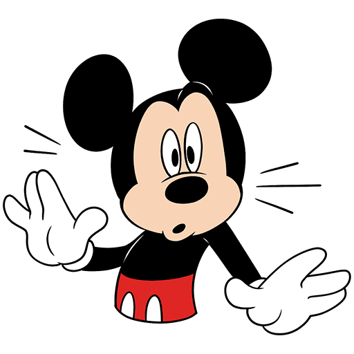 VK Sticker Mickey Mouse #18