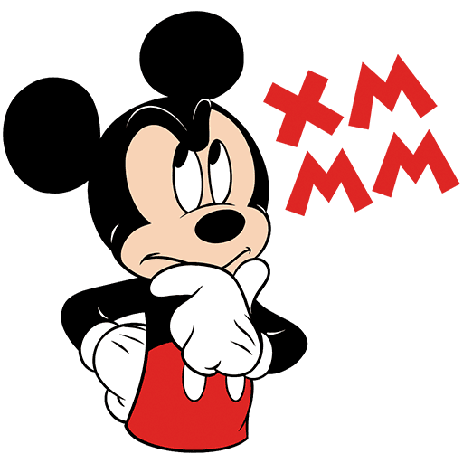 VK Sticker Mickey Mouse #19