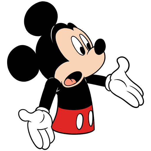VK Sticker Mickey Mouse #23