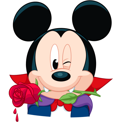 VK Sticker Mickey the Vampire #14