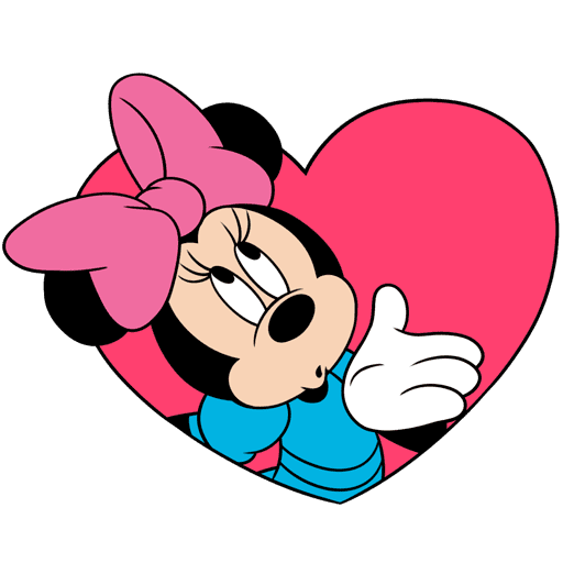 VK Sticker Minnie Mouse #4