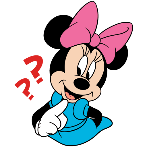 VK Sticker Minnie Mouse #6