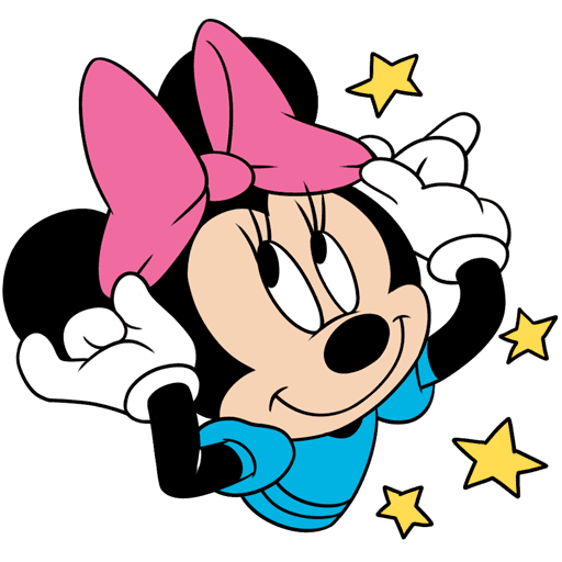 VK Sticker Minnie Mouse #8