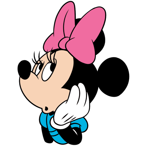 VK Sticker Minnie Mouse #9