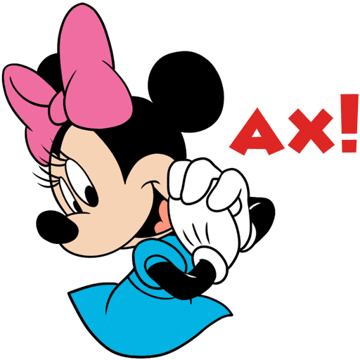 VK Sticker Minnie Mouse #27