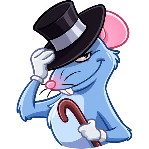 VK Sticker Mister Rat #1