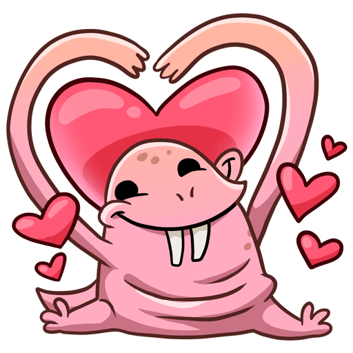 VK Sticker Naked Mole-Rat #10