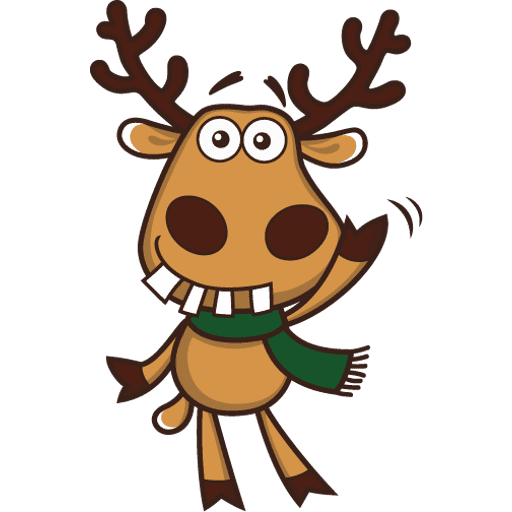 VK Sticker The Deer #1