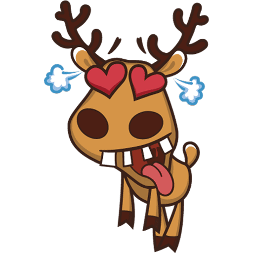 VK Sticker The Deer #20