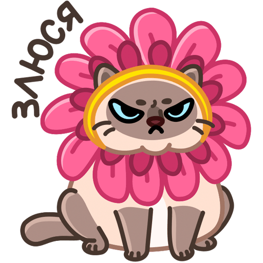 VK Sticker Plush the Cat #16