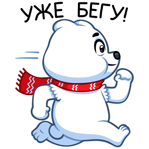 VK Sticker Polar Misha #8