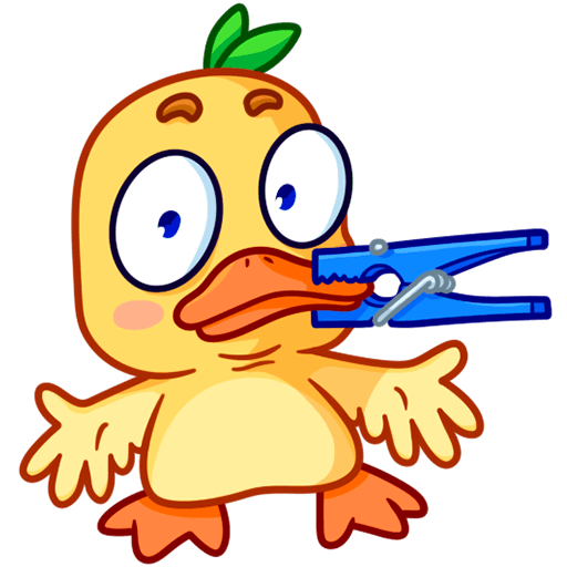 VK Sticker Quack #34
