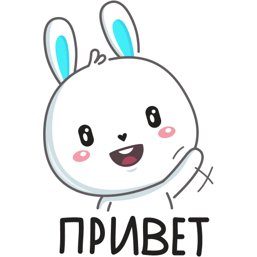 VK Sticker Rabbit #1
