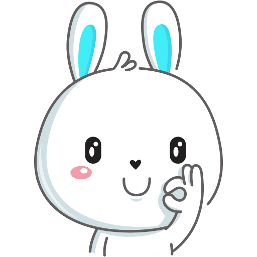 VK Sticker Rabbit #4