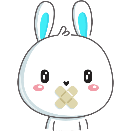 VK Sticker Rabbit #40