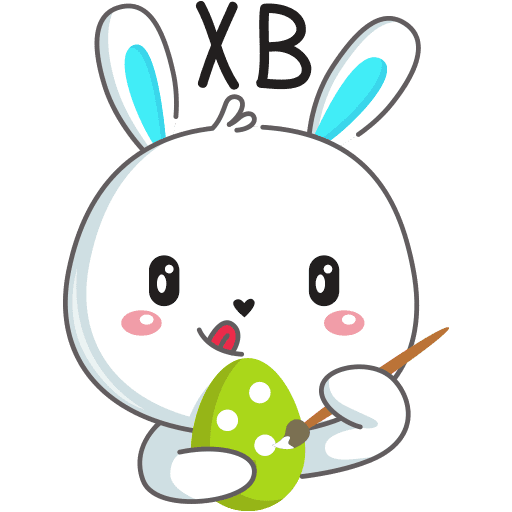 VK Sticker Rabbit #43