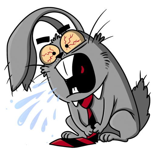 VK Sticker Rabbit Yakov #16