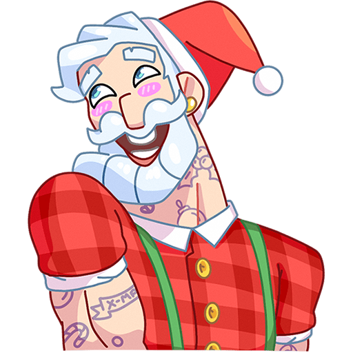 VK Sticker Santa #4