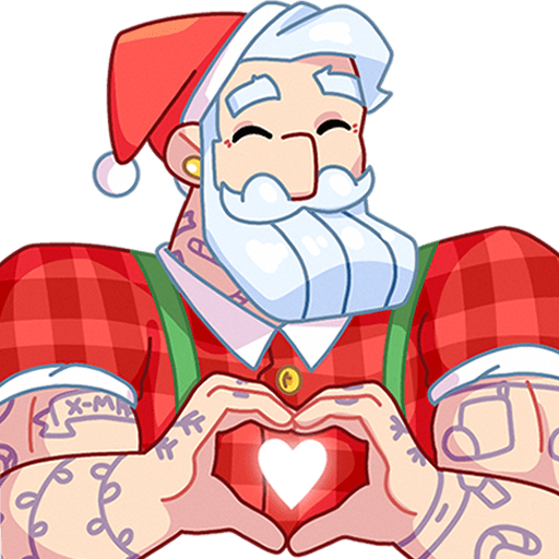 VK Sticker Santa #11