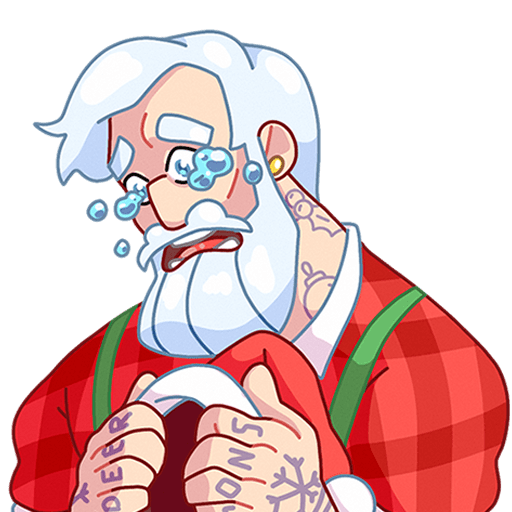 VK Sticker Santa #14