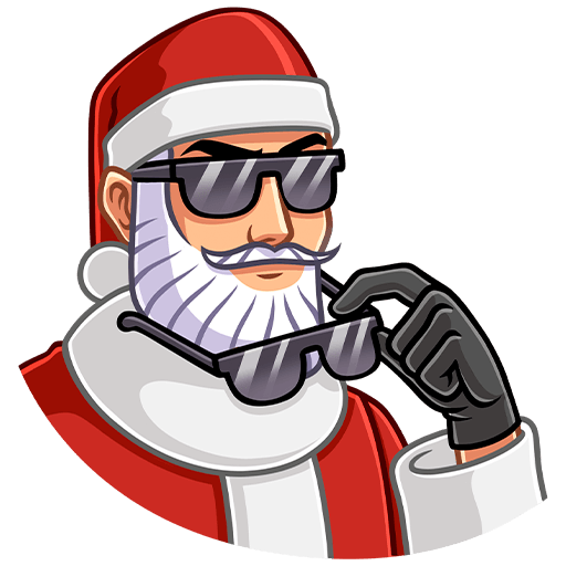 Стикер ВК Секретный Санта #28