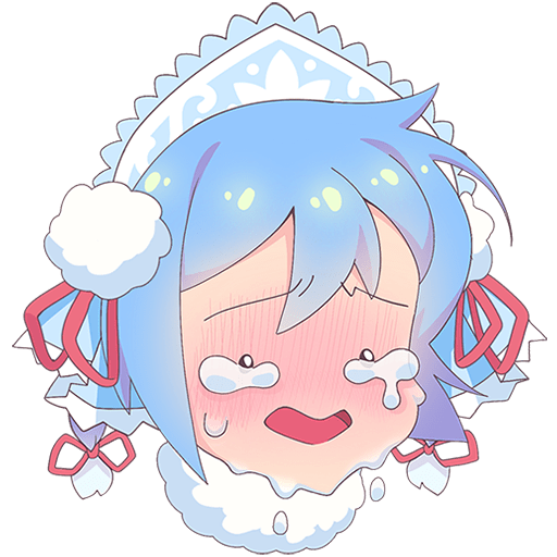 VK Sticker Snow Maiden Yuko #21