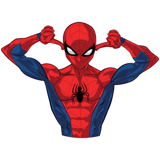 VK Sticker Spider-Man #8