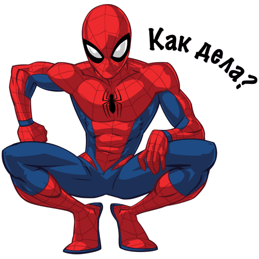 VK Sticker Spider-Man #13
