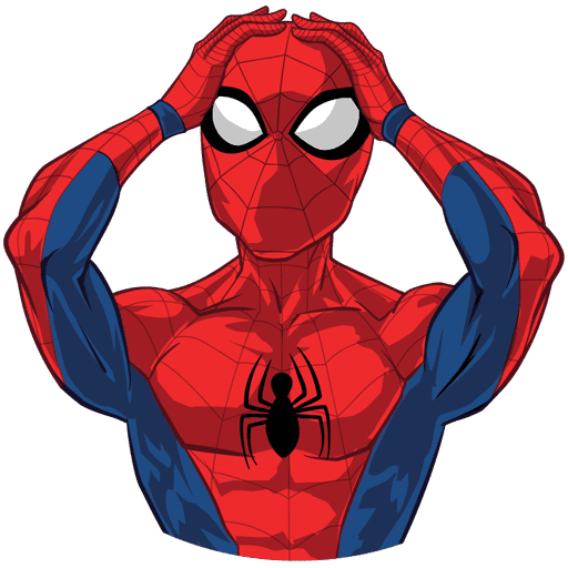 VK Sticker Spider-Man #15
