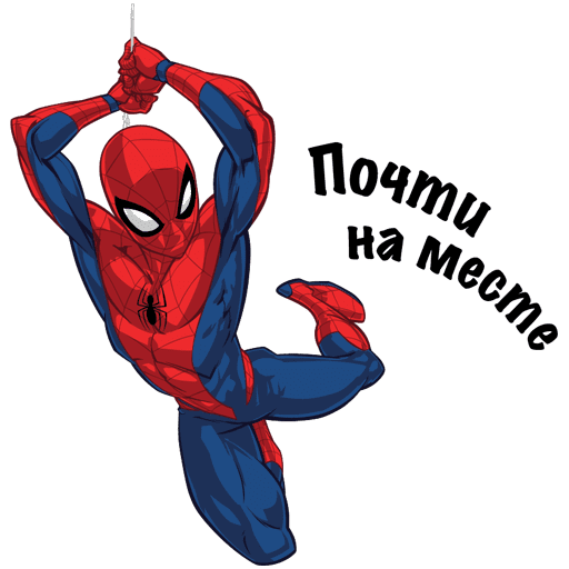 VK Sticker Spider-Man #23