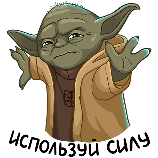 VK Sticker Star Wars. The Sides of the Force #1