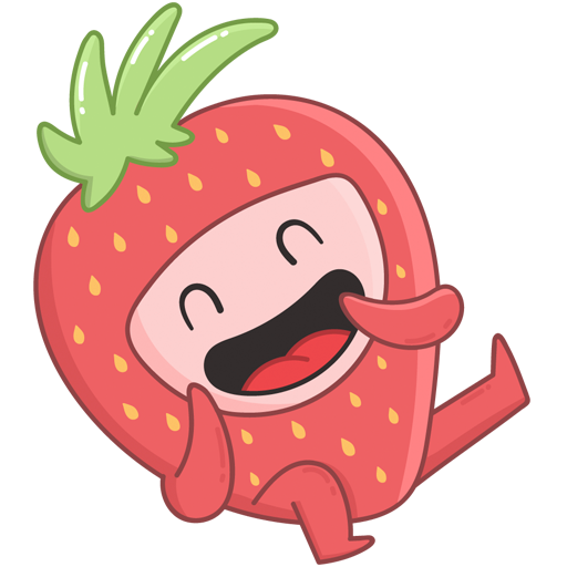 VK Sticker Strawberry #2