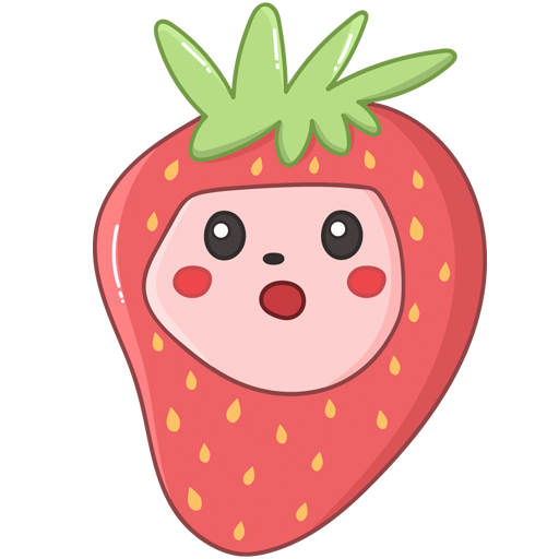 VK Sticker Strawberry #31