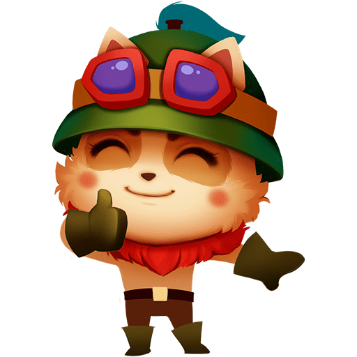 VK Teemo stickers