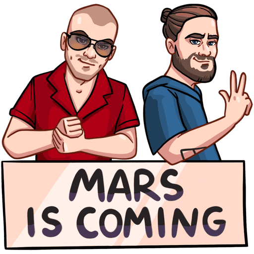 Стикер ВК Thirty Seconds to Mars #1