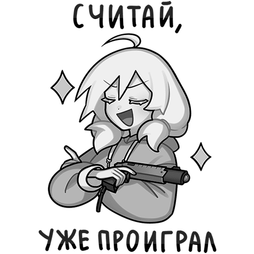 VK Sticker Olya Petrova #34