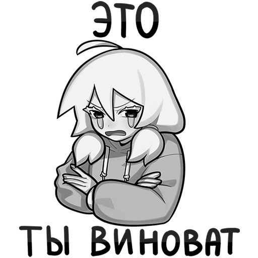 VK Sticker Olya Petrova #36