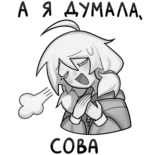 VK Sticker Olya Petrova #49