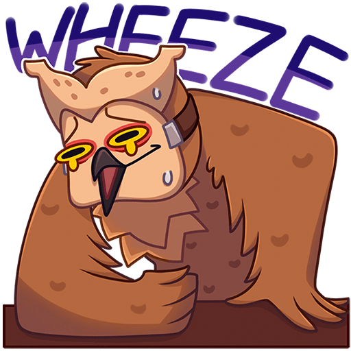 VK Sticker Owl #16