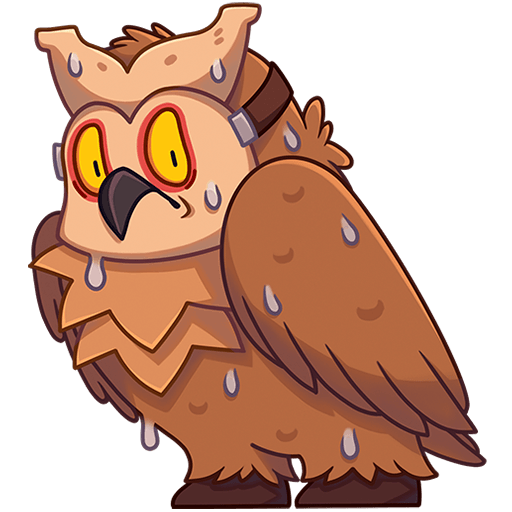 VK Sticker Owl #26