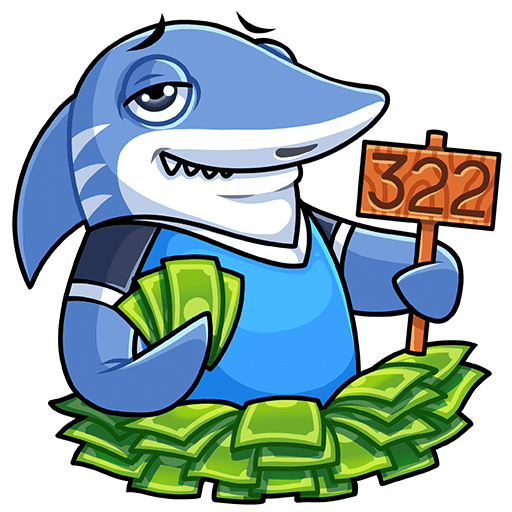 VK Sticker Shark #1