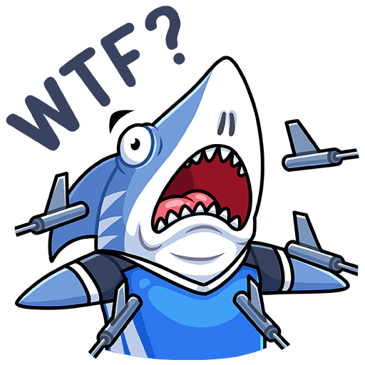 VK Sticker Shark #17